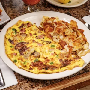 omelette meat 2